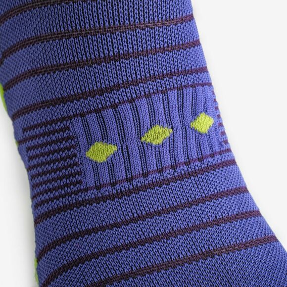 Dodo Unisex Light Purple Stretchy Knit Sports Running Socks Run Shoe Size 7-8.5 - Picture 3 of 5